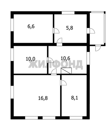 
  Продается дом 57.9 м². Фото 6.