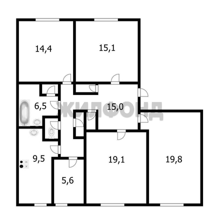 
  Продается комната 20 м². Фото 3.