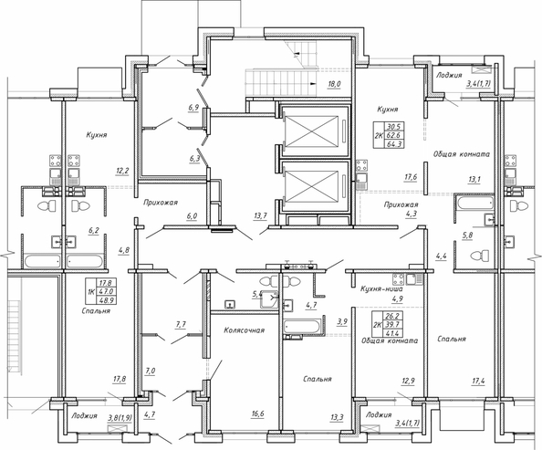 
  Продается 1-комн. квартира 48.9 м², в ЖК Гренландия, Лес дом №5. Фото 1.