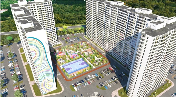 
  Продается студия 29.4 м², в ЖК Новые Матрешки, дом 1 б/с 4. Фото 2.