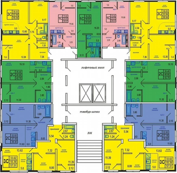 
  Продается 1-комн. квартира 39.3 м². Фото 5.