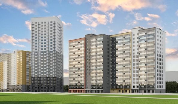 
  Продается 3-комн. квартира 77.5 м², в ЖК Семейный квартал, дом 4. Фото 2.