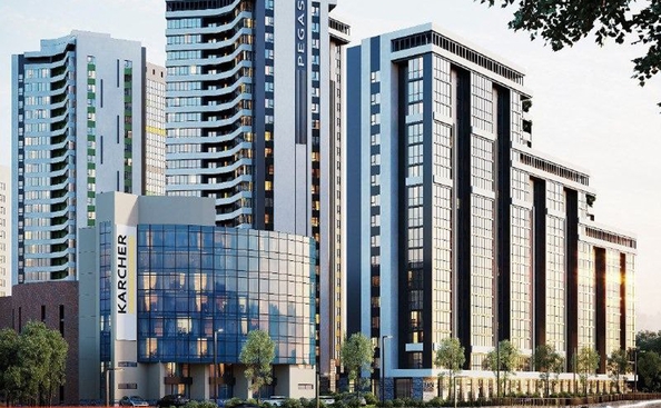 
  Продается 2-комн. квартира 41.69 м², в ЖК Пегас. Фото 3.