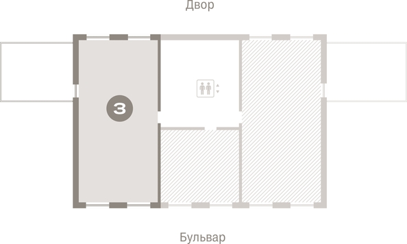 
  Продается 3-комн. квартира 122.39 м², в ЖК Пшеница, дом 5.2. Фото 3.