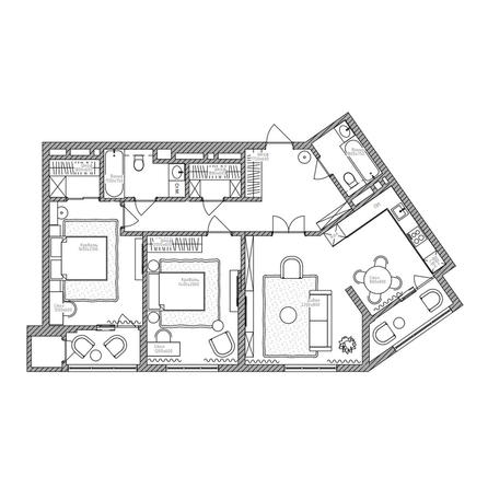 
  Продается 3-комн. квартира 93.5 м², в ЖК Беринг, дом 2. Фото 5.