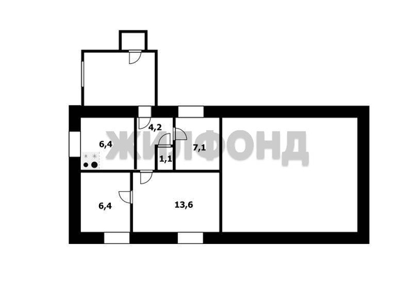 
  Продается дом 38.3 м². Фото 23.
