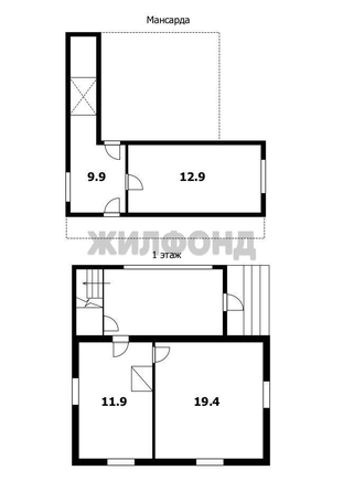 
  Продается дом 54.1 м². Фото 22.