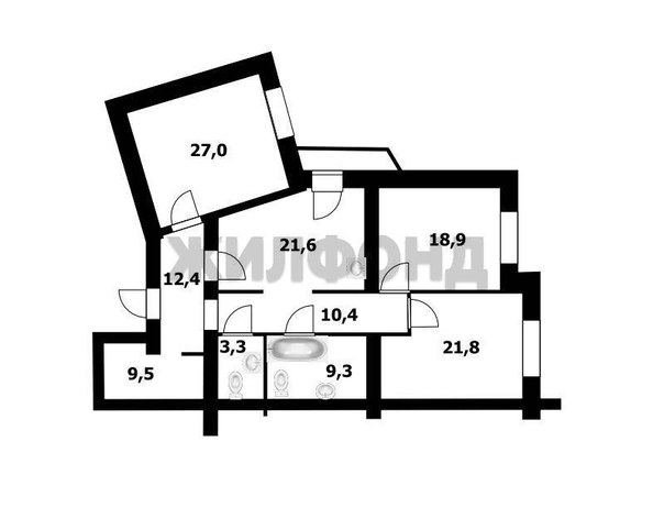 
  Продается 3-комн. квартира 130.4 м². Фото 7.