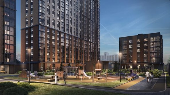
  Продается 1-комн. квартира 34.1 м², в ЖК Счастливый квартал, дом 3. Фото 2.
