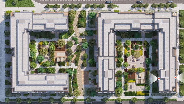 
  Продается 2-комн. квартира 102.86 м², в ЖК Пшеница, 6.1. Фото 2.