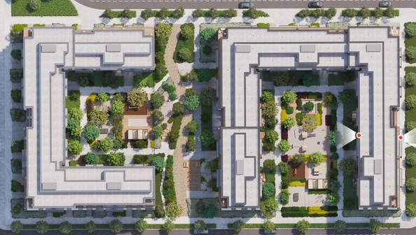 
  Продается 2-комн. квартира 73.63 м², в ЖК Пшеница, 6.1. Фото 2.