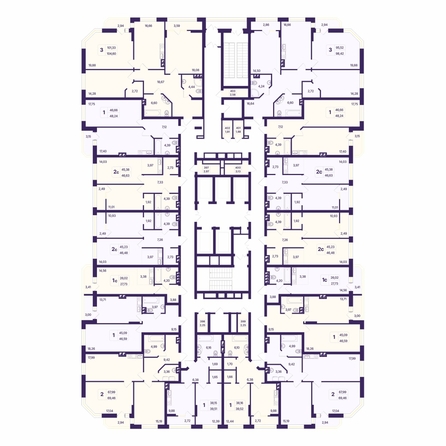
  Продается 1-комн. квартира 46.63 м², в ЖК Астон. Шесть звёзд, 1. Фото 1.