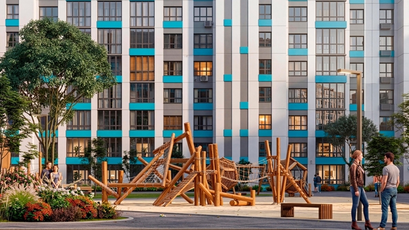 
  Продается 1-комн. квартира 41.6 м², в ЖК Акварельный 4.0. Фото 2.