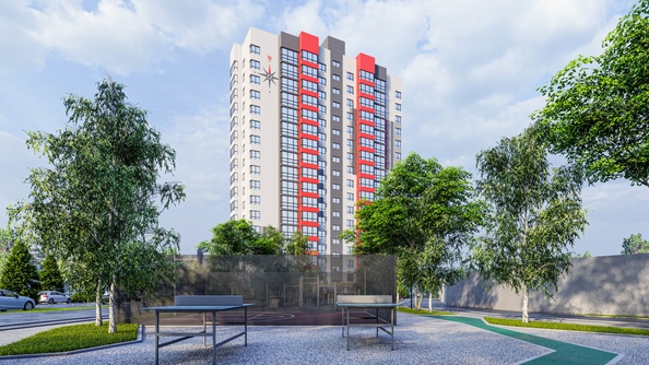 
  Продается 1-комн. квартира 25.7 м², в ЖК Азимут, дом 4. Фото 3.