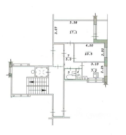 
  Продается 2-комн. квартира 43.7 м². Фото 19.