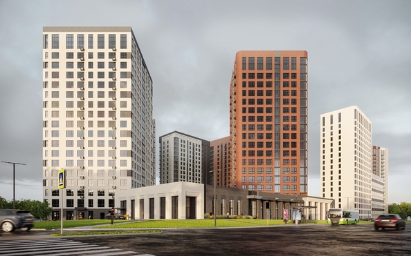
  Продается студия 45.12 м², в ЖК Фора, дом 2. Фото 1.
