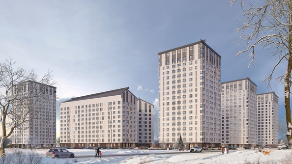 
  Продается 2-комн. квартира 47.4 м², в ЖК 12 дворов, дом 2. Фото 4.