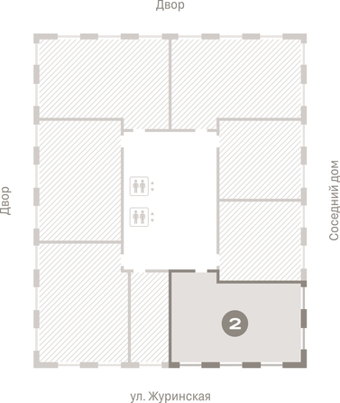 
  Продается 2-комн. квартира 74.26 м², в ЖК Город на озере. Фото 3.