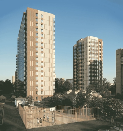 
  Продается 3-комн. квартира 79.7 м², в ЖК Тетрис, корпус 2. Фото 3.