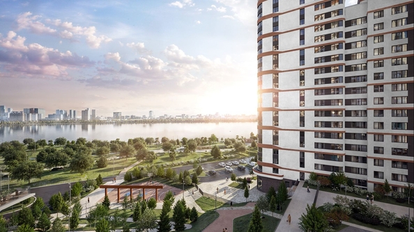 
  Продается 1-комн. квартира 40.22 м², в ЖК Беринг, дом 3. Фото 3.