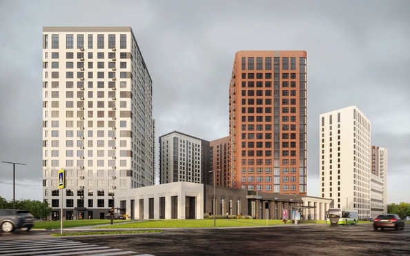 
  Продается 2-комн. квартира 53.7 м², в ЖК Фора, дом 6. Фото 1.