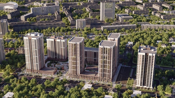 
  Продается 1-комн. квартира 36.7 м², в ЖК Калининский квартал, д 2. Фото 1.