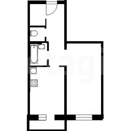 
  Продается 1-комн. квартира 43 м². Фото 26.