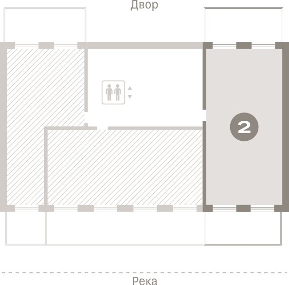 
  Продается 2-комн. квартира 117 м², в ЖК На Декабристов, дом 6-2. Фото 2.