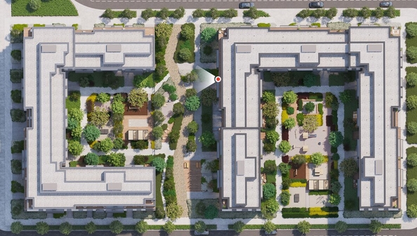 
  Продается 1-комн. квартира 39.55 м², в ЖК Пшеница, 6.1. Фото 2.