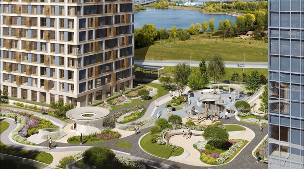 
  Продается 3-комн. квартира 60.7 м², в ЖК Горская Лагуна. Фото 4.