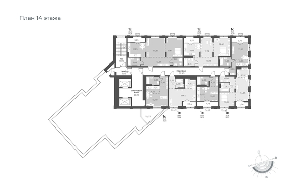 
  Продается студия 29.49 м², в ЖК Рафинад, дом 1. Фото 1.