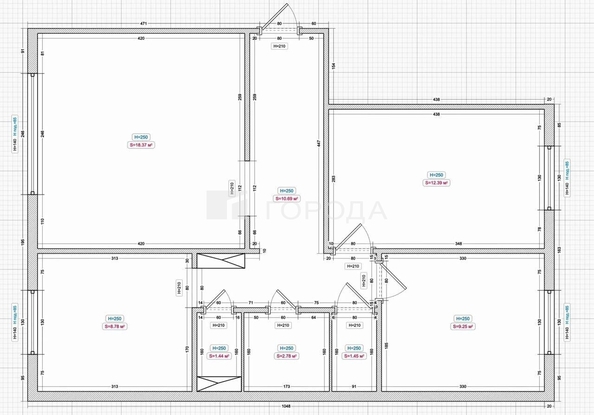
  Продается 3-комн. квартира 65.1 м². Фото 11.