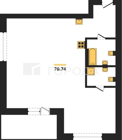
  Продается 3-комн. квартира 70.74 м². Фото 14.