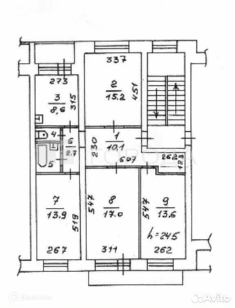 
  Продается 4-комн. квартира 88.5 м². Фото 9.