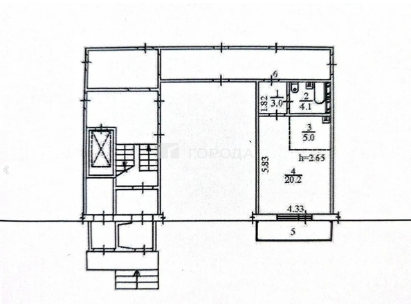 
  Продается студия 32.3 м². Фото 11.