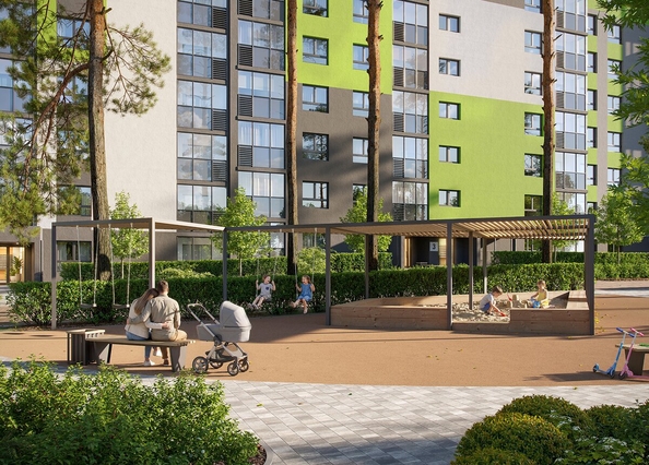 
  Продается 2-комн. квартира 59.2 м², в ЖК Расцветай у Академгородка. Фото 1.