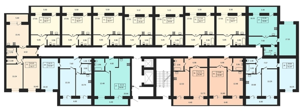 
  Продается 2-комн. квартира 55.29 м², в ЖК Дивногорский, дом 43. Фото 1.