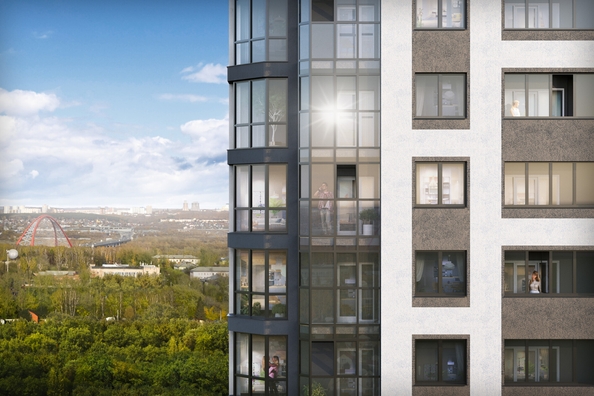 
  Продается 1-комн. квартира 46.48 м², в ЖК Астон. Шесть звёзд, 1. Фото 4.