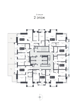 
  Продается 2-комн. квартира 40 м², в ЖК СИТИ ТАУЭРС, дом 2. Фото 37.