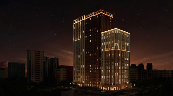 
  Продается 2-комн. квартира 44 м², в ЖК Державина, 50. Фото 2.