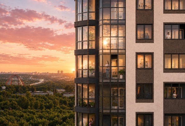 
  Продается 2-комн. квартира 75.41 м², в ЖК Астон. Шесть звёзд, 2. Фото 4.