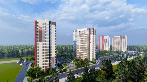 
  Продается 1-комн. квартира 29.1 м², в ЖК Азимут, дом 3. Фото 8.