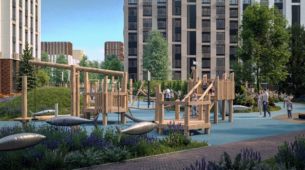 
  Продается 2-комн. квартира 65.8 м², в  Гренландия, Фьорд дом №9. Фото 4.