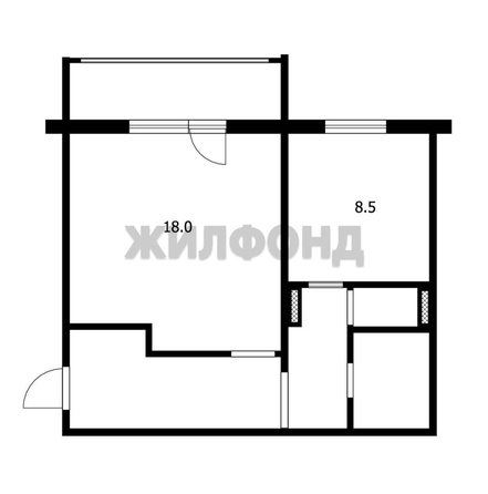 
  Продается 1-комн. квартира 40.1 м². Фото 15.
