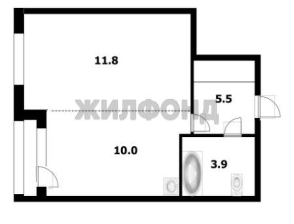 
  Продается 1-комн. квартира 31 м², в ЖК Новые Матрешки, дом 1 б/с 4. Фото 9.
