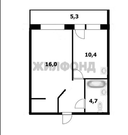 
  Продается 1-комн. квартира 34.7 м². Фото 18.