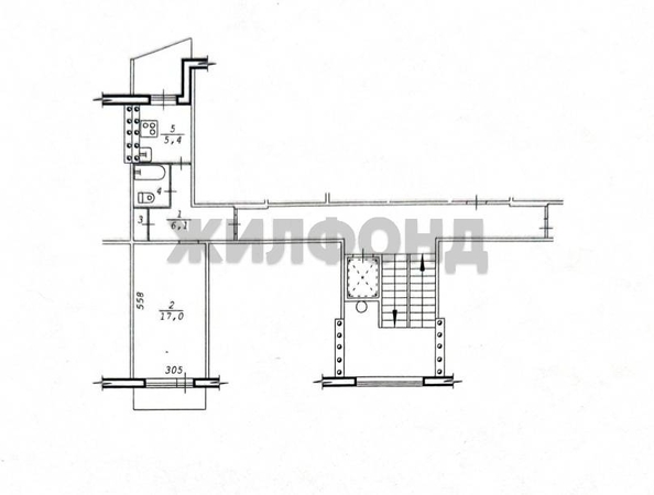 
  Продается 1-комн. квартира 32 м². Фото 15.