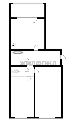 
  Продается 2-комн. квартира 55.7 м², в ЖК Дивногорский, 48. Фото 17.