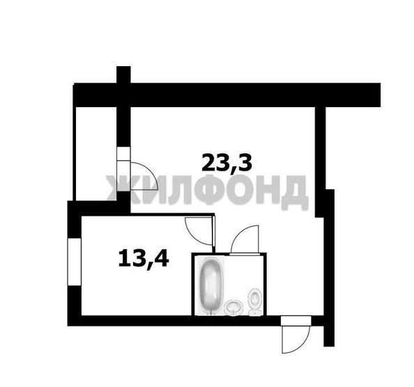 
  Продается 2-комн. квартира 54 м², в ЖК Classic House (Классик Хаус). Фото 13.