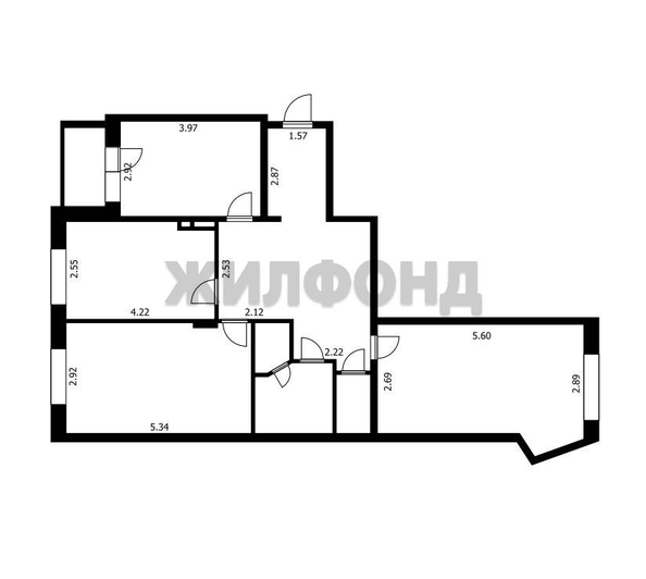 
  Продается 3-комн. квартира 77.9 м². Фото 40.